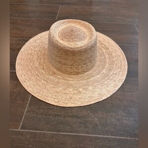 Lack Of Color Natural Straw Wide-Brim Hat - Palma Wide L/XL